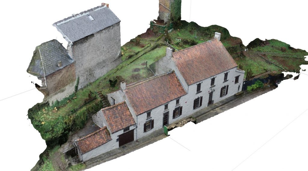Transformation d'une habitation en deux logements à Thy-Le-Bauduin